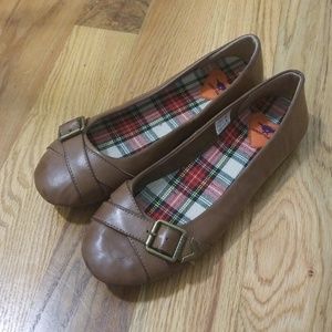 Brown Rocket Dog Flats